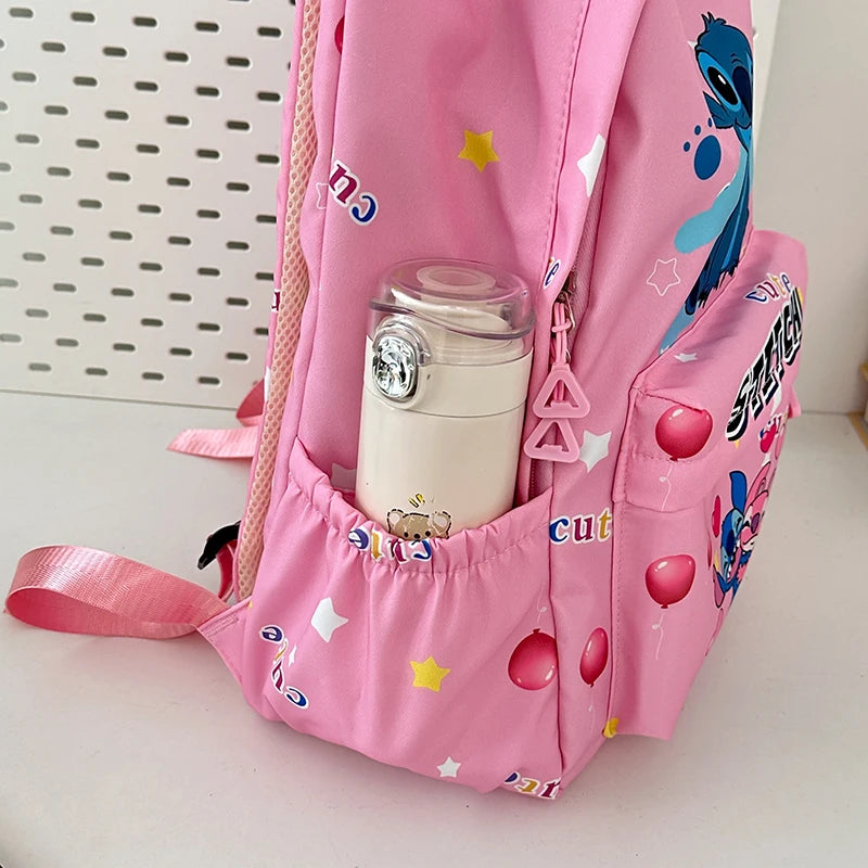 Sac à Dos Cartoon Stitch – Grande Capacité | Léger et Durable en Nylon