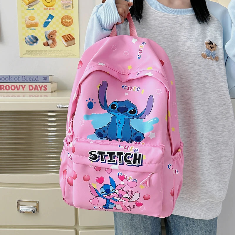 Sac à Dos Cartoon Stitch – Grande Capacité | Léger et Durable en Nylon