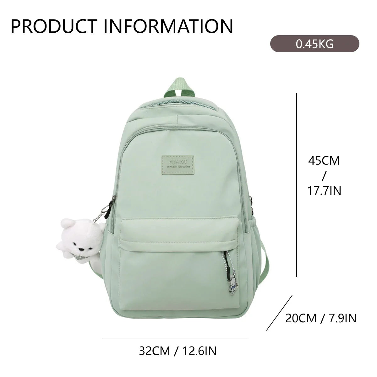 Sac à Dos Mixte Tendance – Grande Capacité Imperméable | Étudiants, Voyage & Ordinateur Portable
