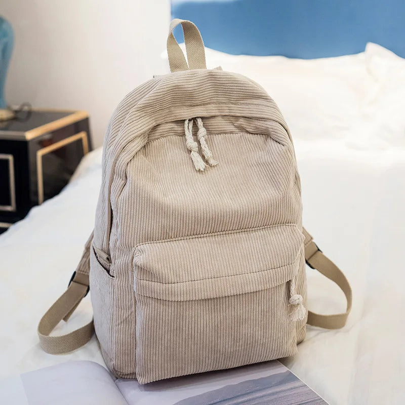 Sac à Dos Enfant Personnalisé – Velours Côtelé Brodé | Rentrée Scolaire, Crèche, Maternelle