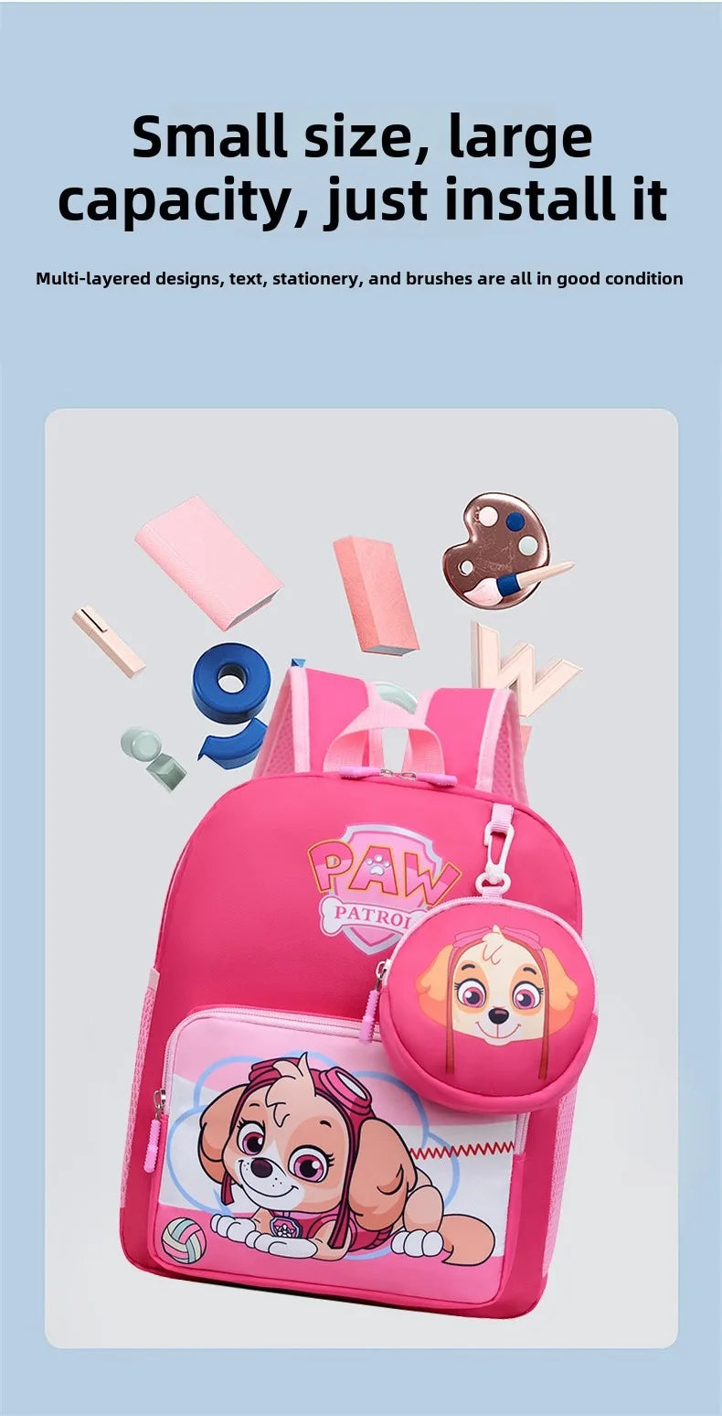 Sac à Dos PAW Patrol – Grande Capacité | Imperméable & Motif Cartoon