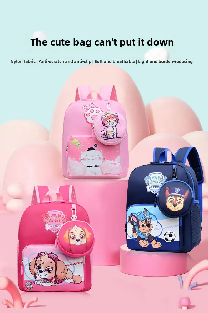 Sac à Dos PAW Patrol – Grande Capacité | Imperméable & Motif Cartoon