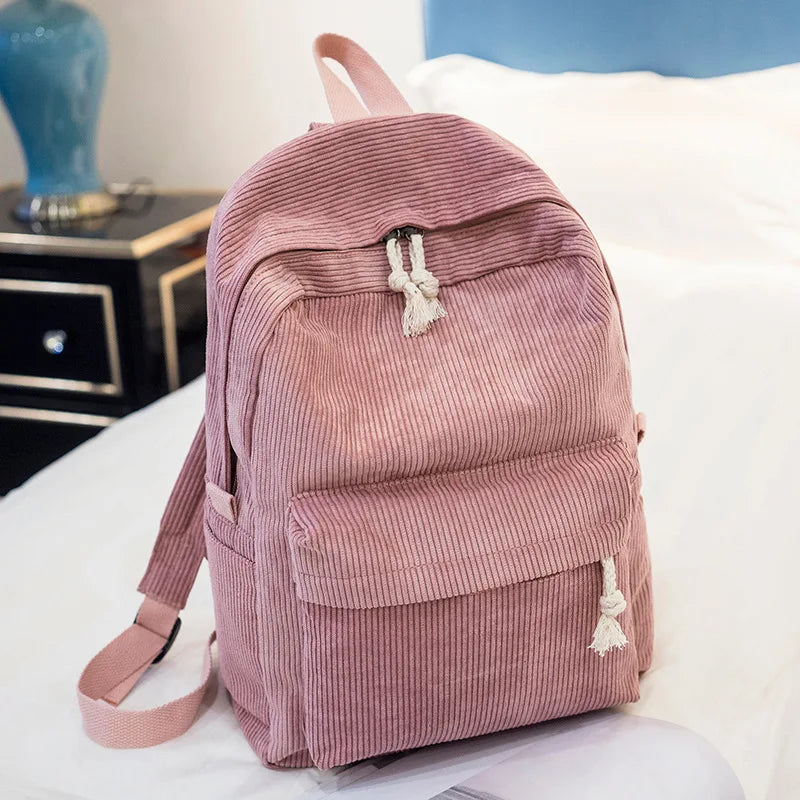 Sac à Dos Enfant Personnalisé – Velours Côtelé Brodé | Rentrée Scolaire, Crèche, Maternelle