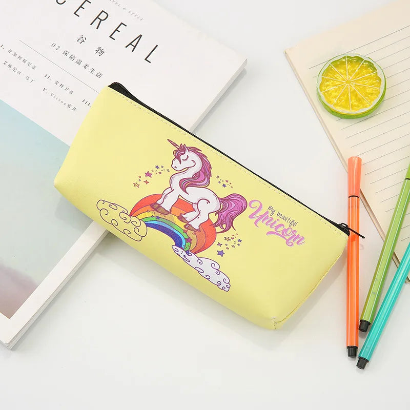 Trousse Licorne Holographique – Effet Laser | Pour Filles et Garçons | Fournitures Scolaires & Cadeau d’Anniversaire