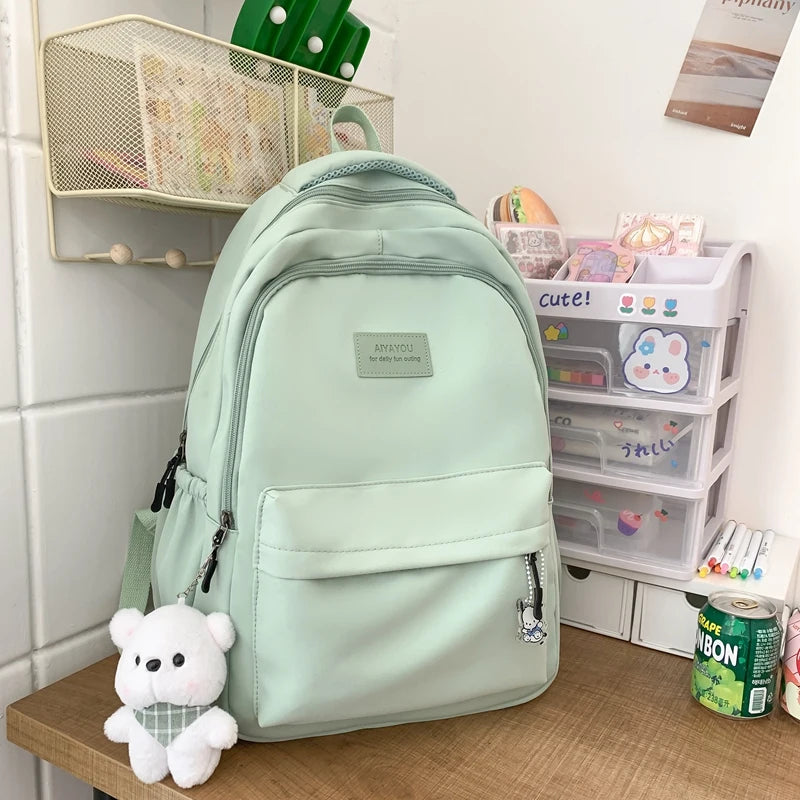 Sac à Dos Mixte Tendance – Grande Capacité Imperméable | Étudiants, Voyage & Ordinateur Portable