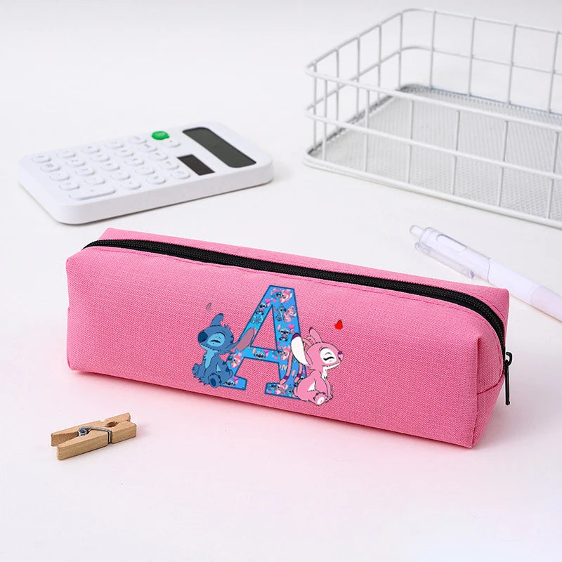 Trousse Disney Stitch – Mignonne et Pratique | Pour Garçons et Filles | Papeterie Scolaire et Rangement Stylos