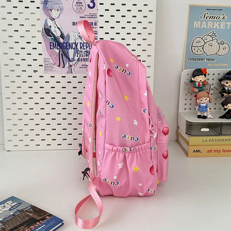 Sac à Dos Cartoon Stitch – Grande Capacité | Léger et Durable en Nylon