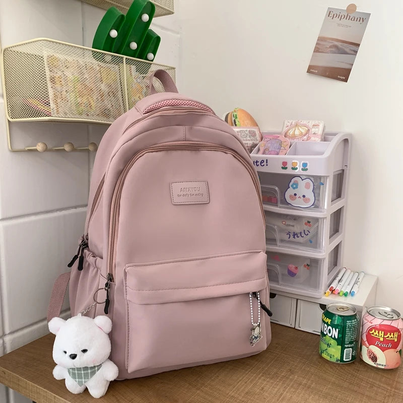 Sac à Dos Mixte Tendance – Grande Capacité Imperméable | Étudiants, Voyage & Ordinateur Portable