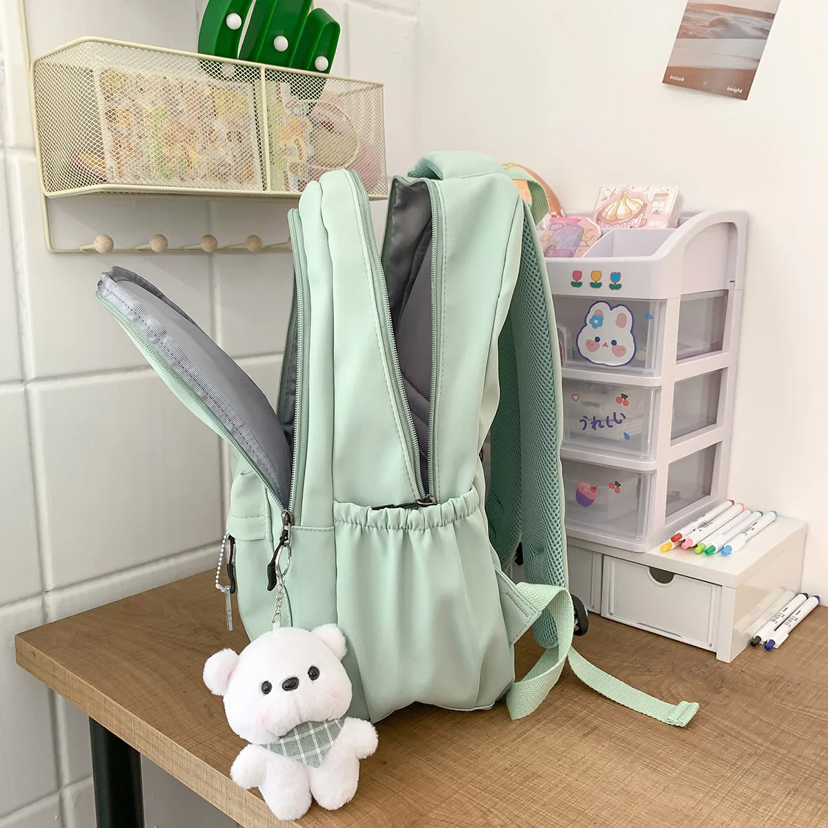 Sac à Dos Mixte Tendance – Grande Capacité Imperméable | Étudiants, Voyage & Ordinateur Portable