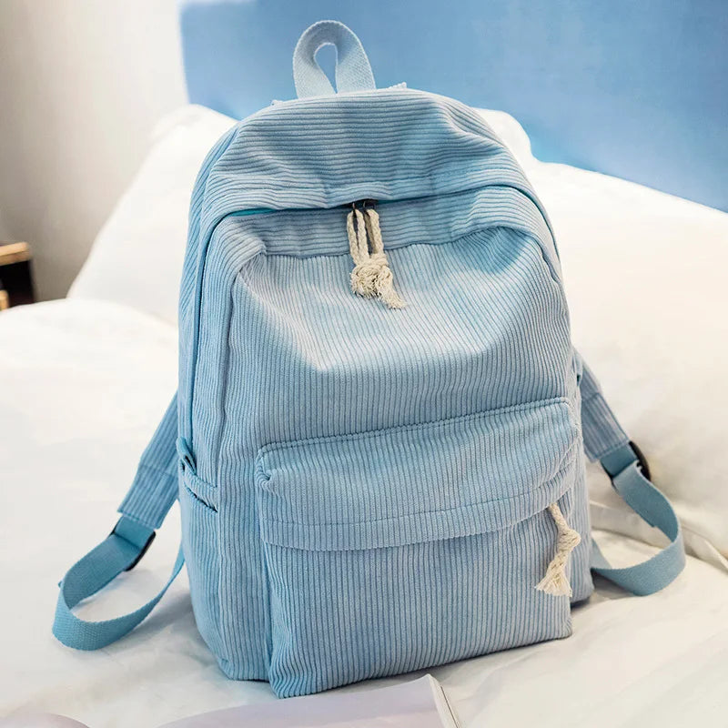 Sac à Dos Enfant Personnalisé – Velours Côtelé Brodé | Rentrée Scolaire, Crèche, Maternelle