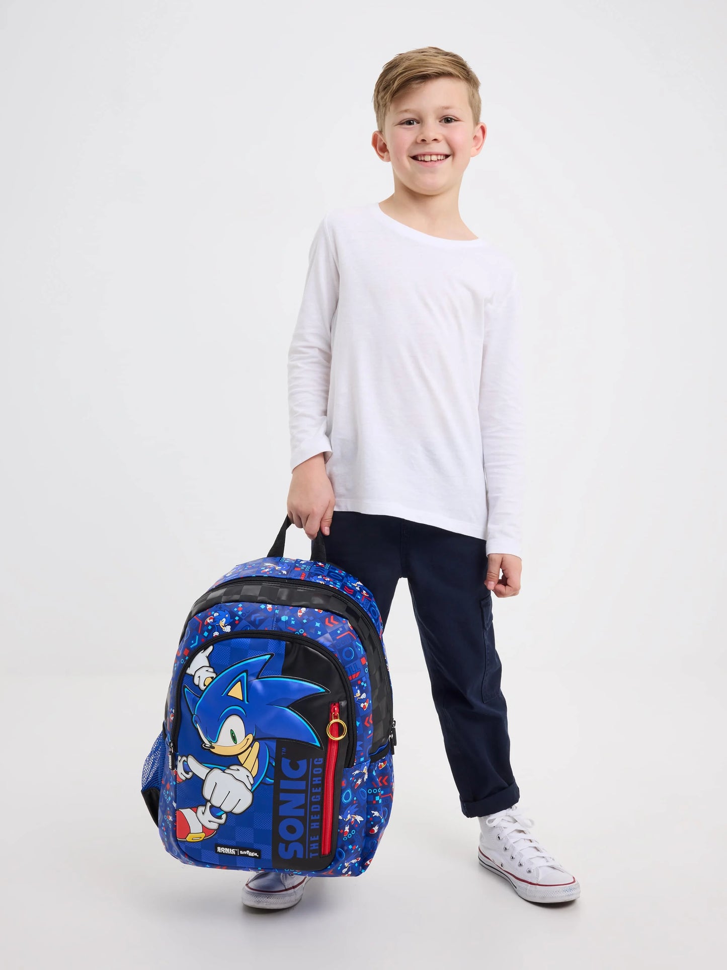 Sac à Dos Smiggle Sonic – Série Cartoon | Édition Enfants / Écoliers