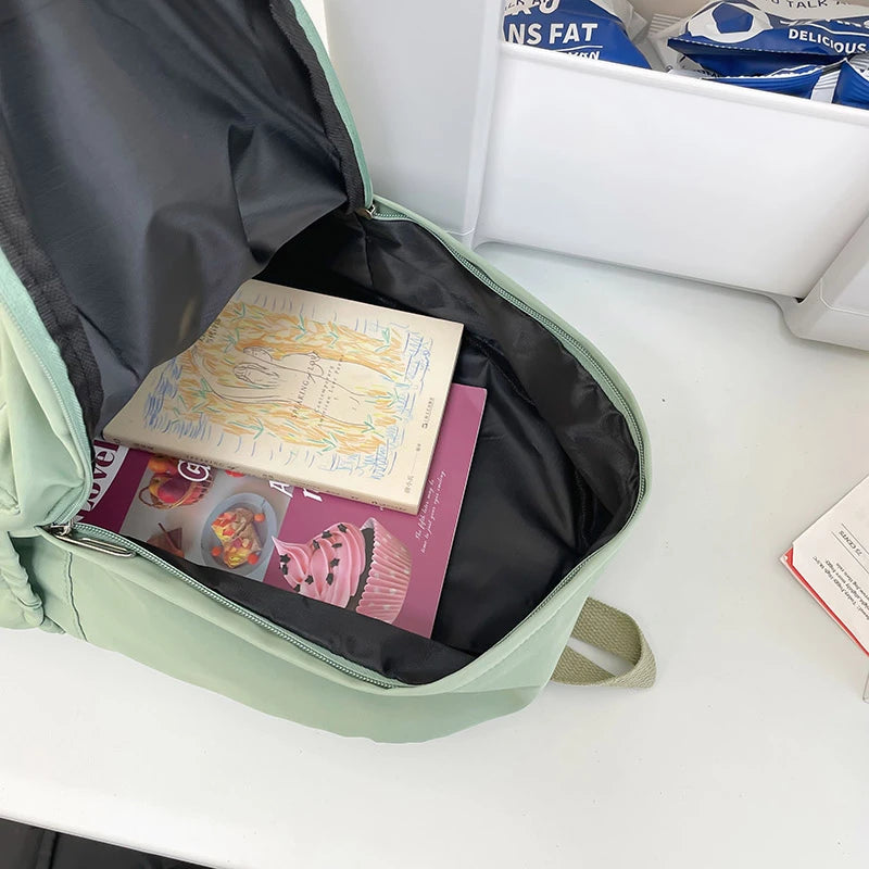 Sac à Dos Uni Décontracté – Léger et Polyvalent pour Lycéens, École & Voyages