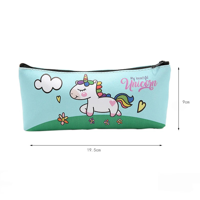 Trousse Licorne Holographique – Effet Laser | Pour Filles et Garçons | Fournitures Scolaires & Cadeau d’Anniversaire