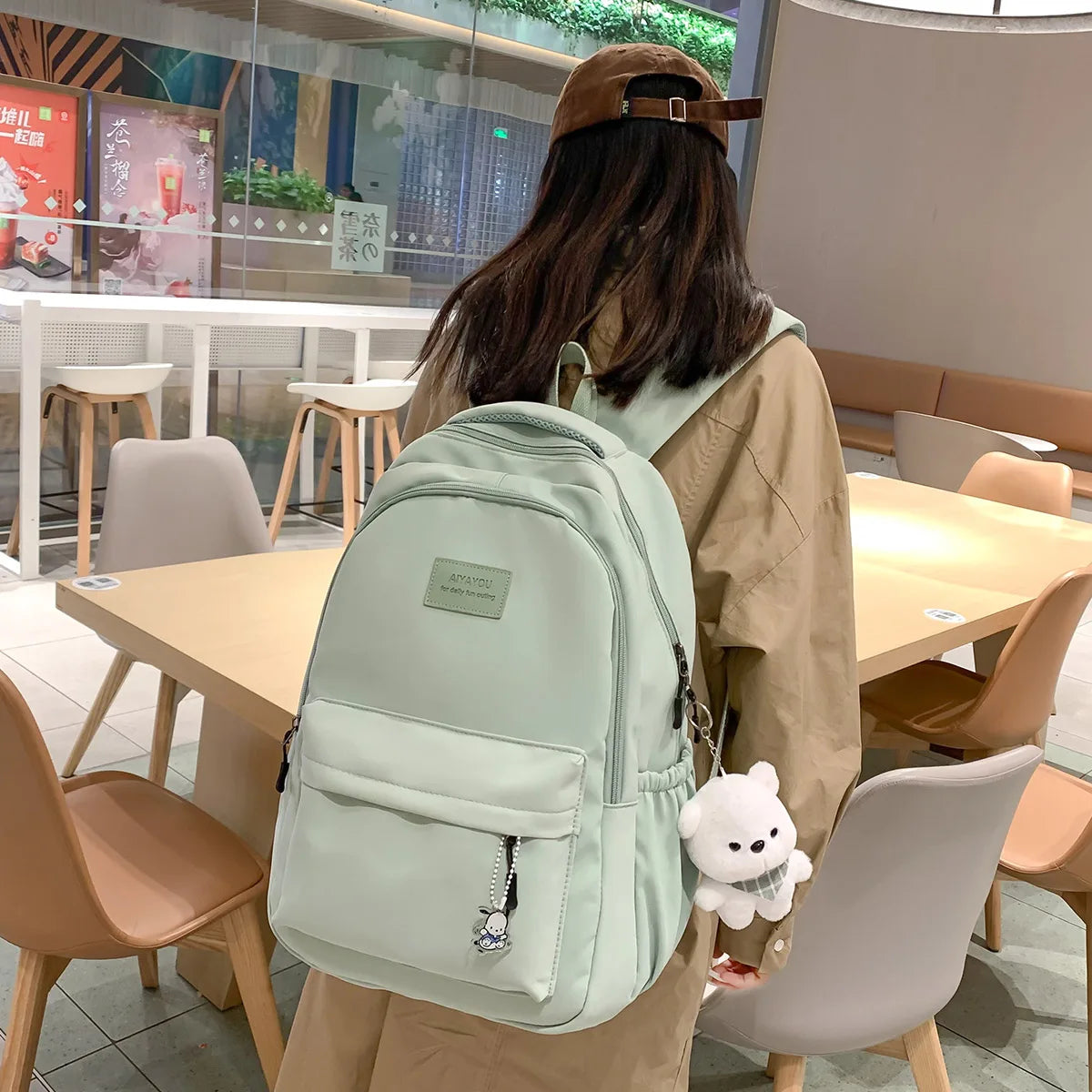 Sac à Dos Mixte Tendance – Grande Capacité Imperméable | Étudiants, Voyage & Ordinateur Portable